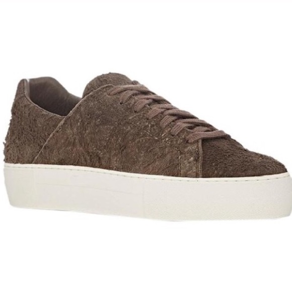 Helmut Lang | Distressed Suede Platform Sneaker 39 - Picture 10 of 13
